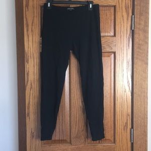 Eileen Fisher fleece lined leggings